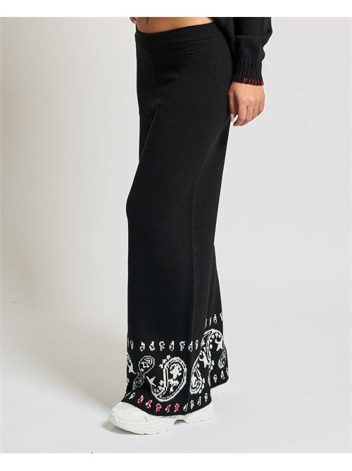 Pantaloni donna Gaelle Paris con stampa GAELLE PARIS | GAABW07204NE01